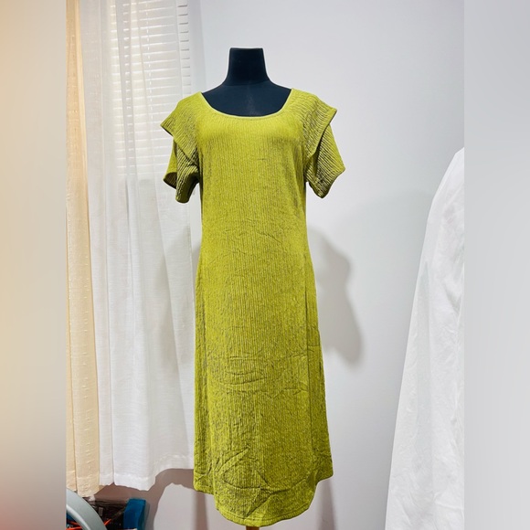 BNWT Crinkly Cotton Dress - Picture 1 of 4